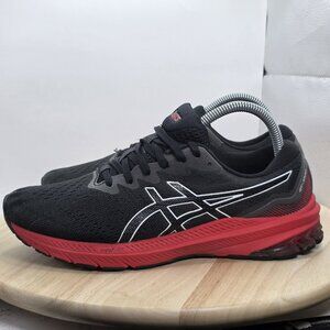 Mens size 8 - Asics Gel GT 1000 11 Athletic‎ Running Shoes Black Red